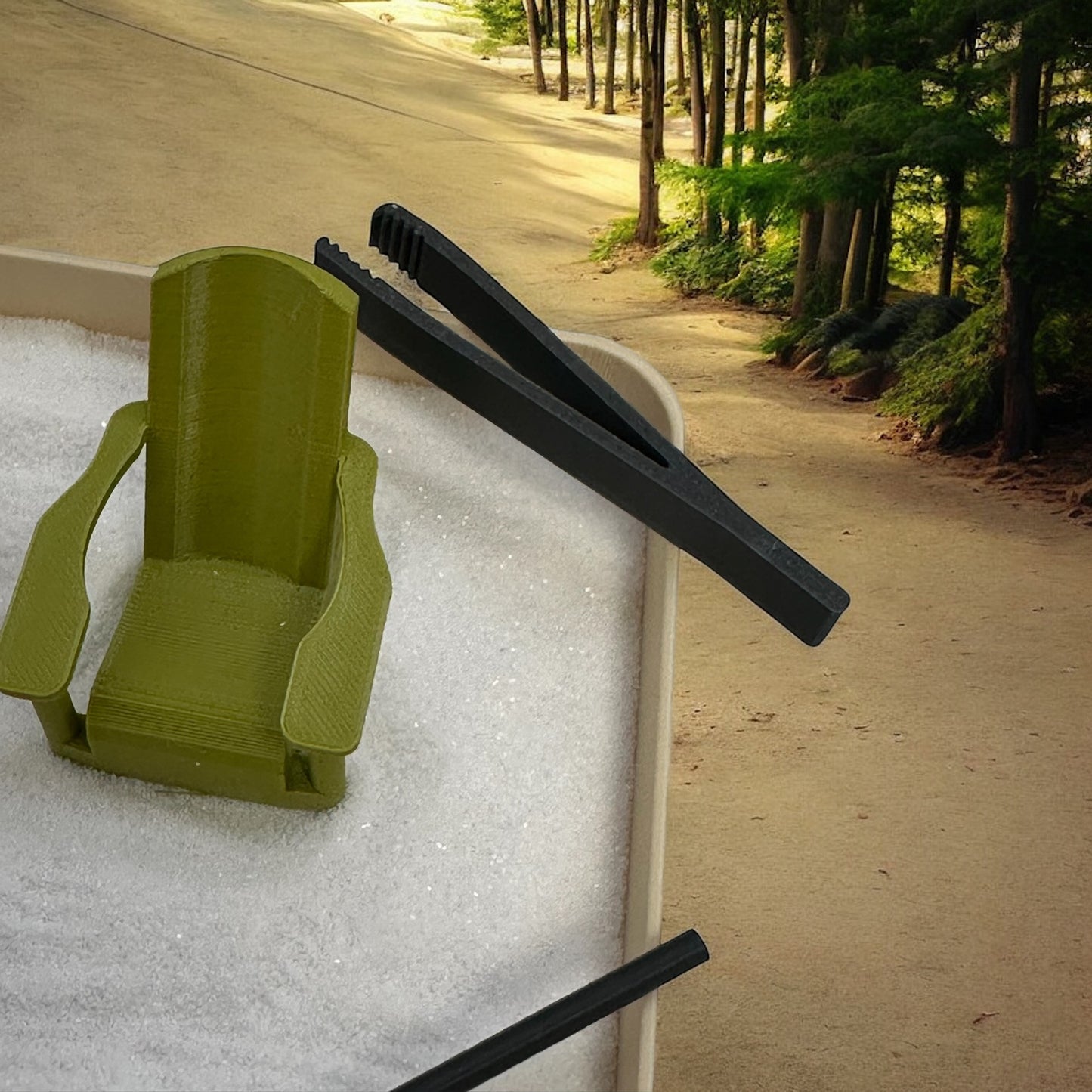 Mini Firepit Zen Garden | Mindful Decor for Home or Office