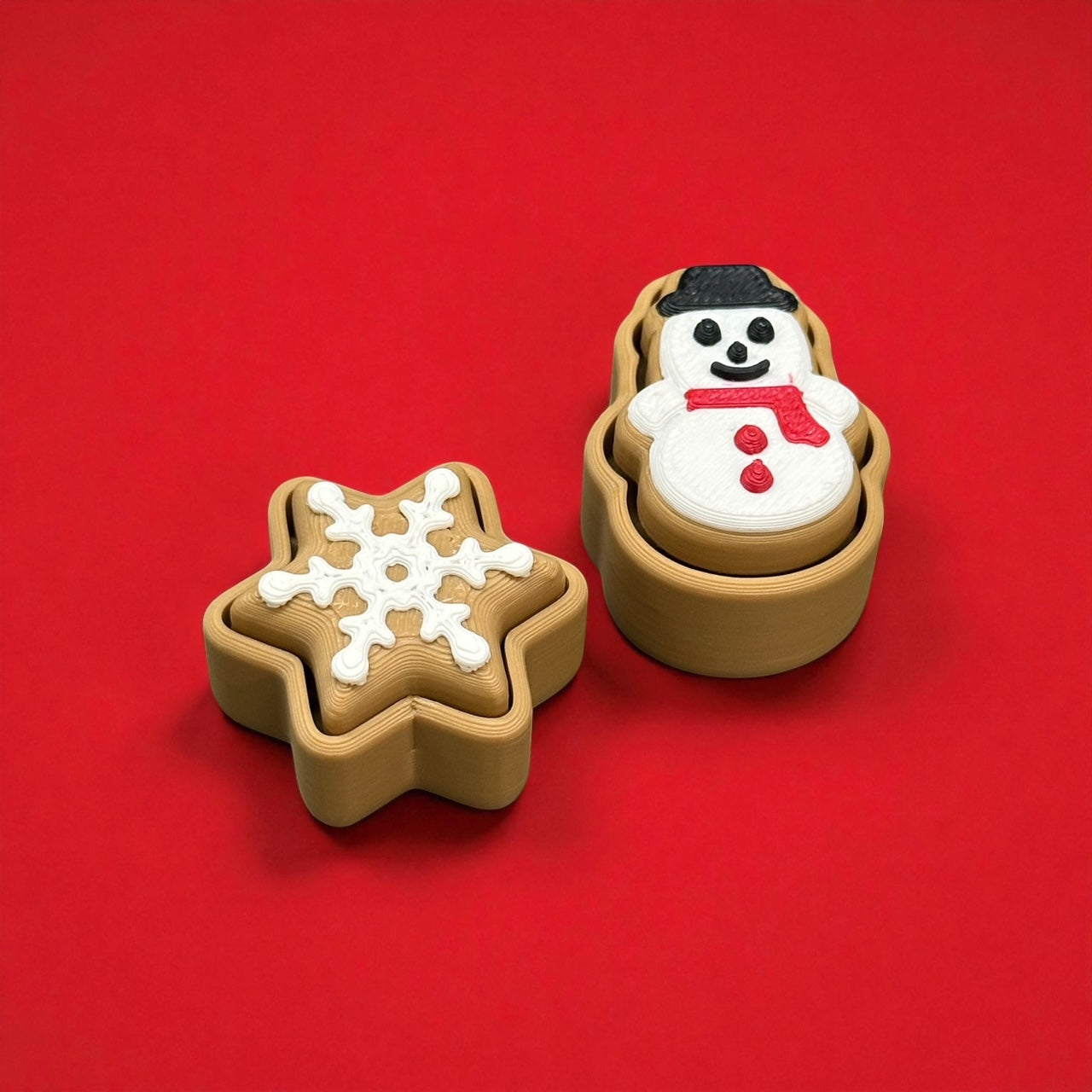 Christmas Cookies & Cocoa Clicker Fidgets (With Or Without Display)