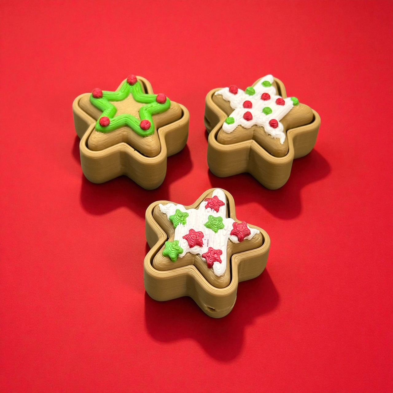 Christmas Cookies & Cocoa Clicker Fidgets (With Or Without Display)