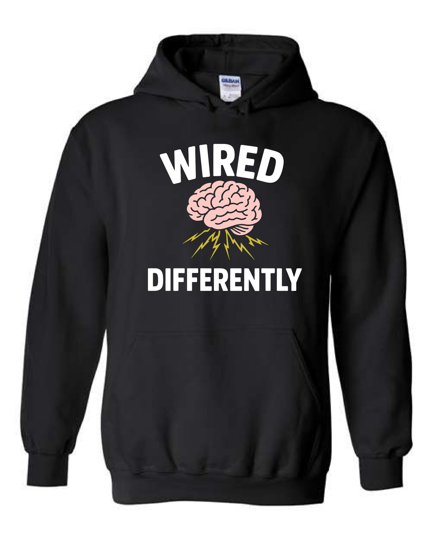 Wired Differently (Crewneck & Hooded Sweatshirts Available, Youth & Adult Sizes)