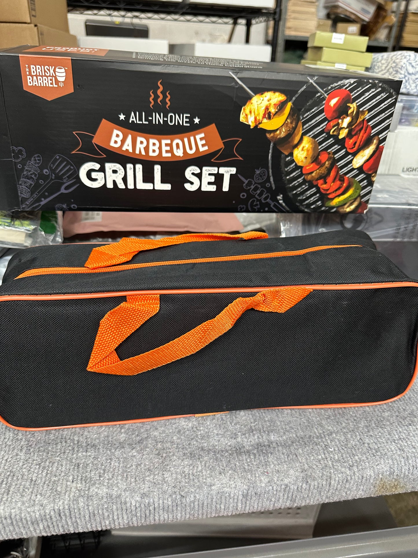 All In One Barbeque Grill Set