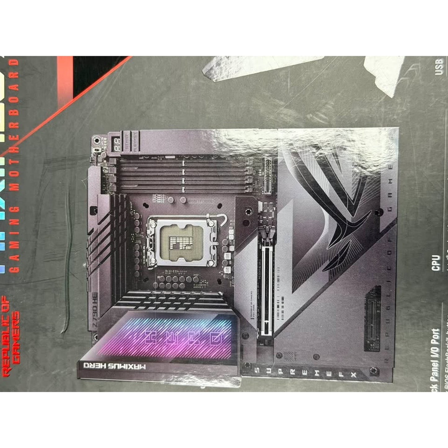 ROG Maximus DDR5 BTF Z790 Hero Motherboard
