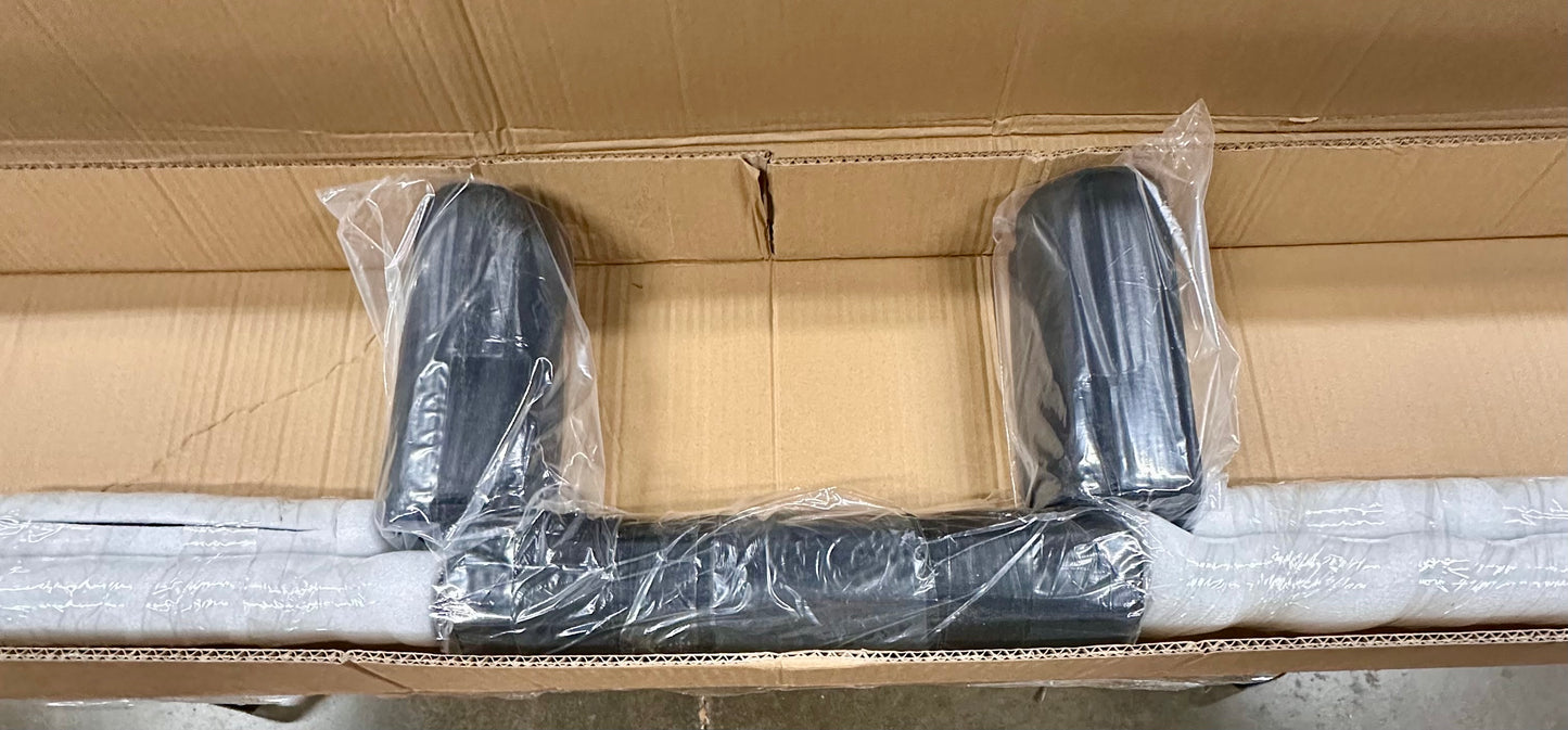 7FT Safety Squat Bar Load 700LBS, 2" Sleeve Olympic Barbell with Comfortable Neck Pad, Ideal for Free Weight Strength Training (W632)