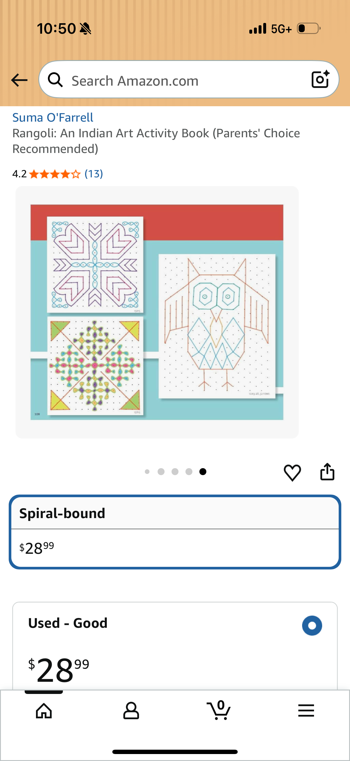 Rangoli: An Indian Art Activity Book