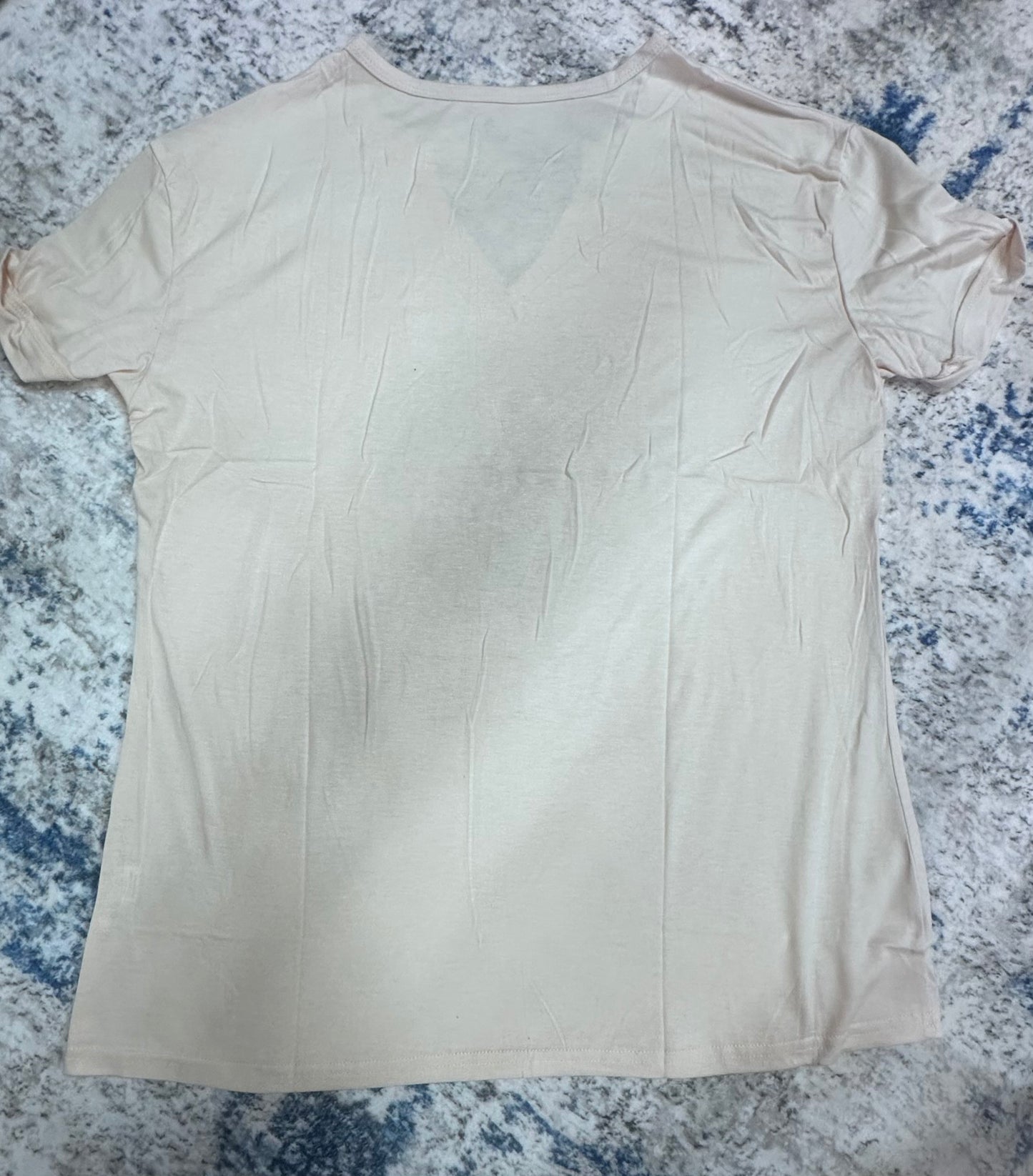 Women's Casual V-Neck T-Shirt (Size XL)
