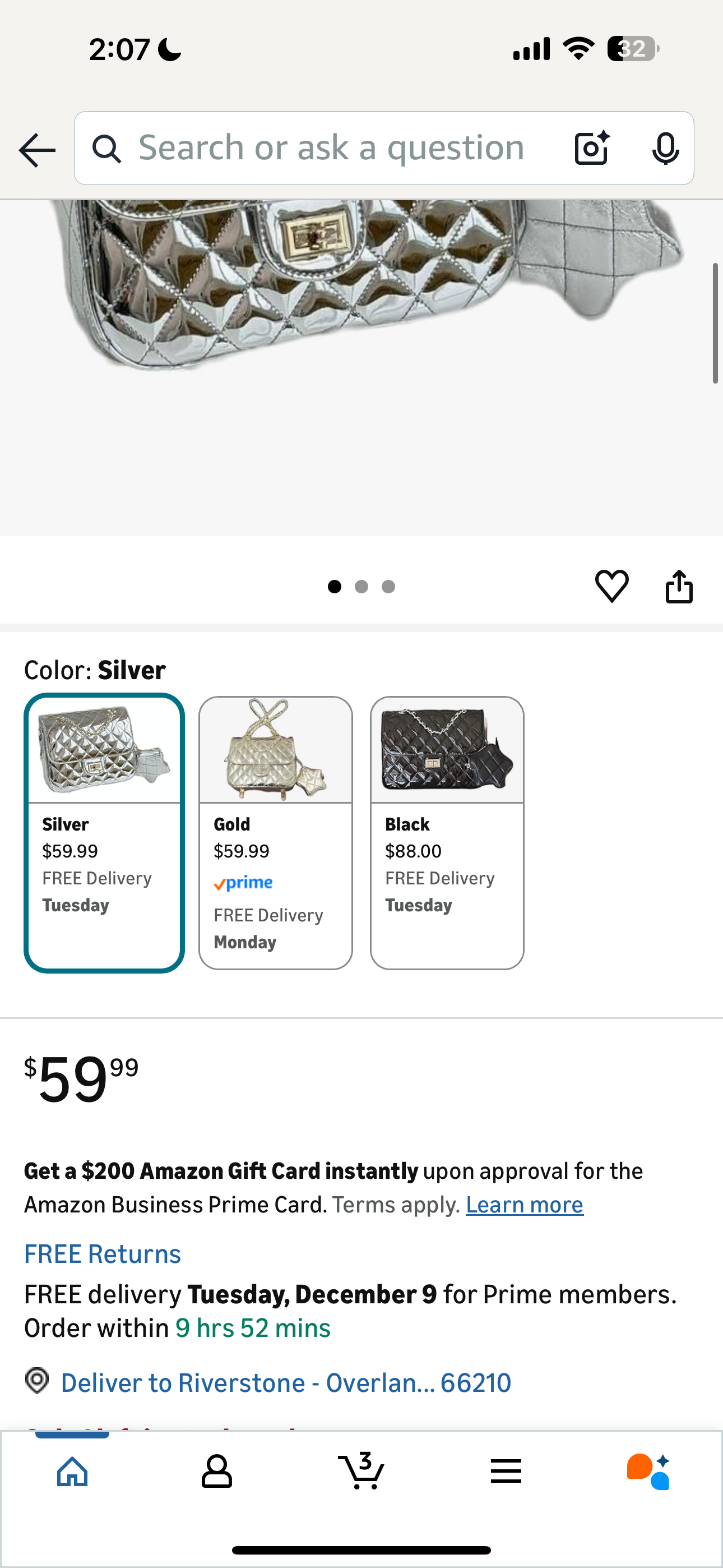 LingEva Genuine Leather Quilted Bag Patent Flap Bag with a Star Purse