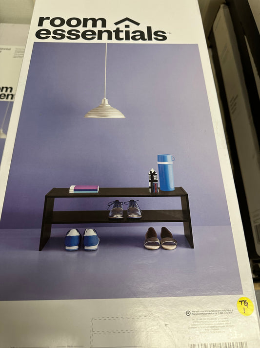 Room Essentials Shoe Rack Shelf, Espresso