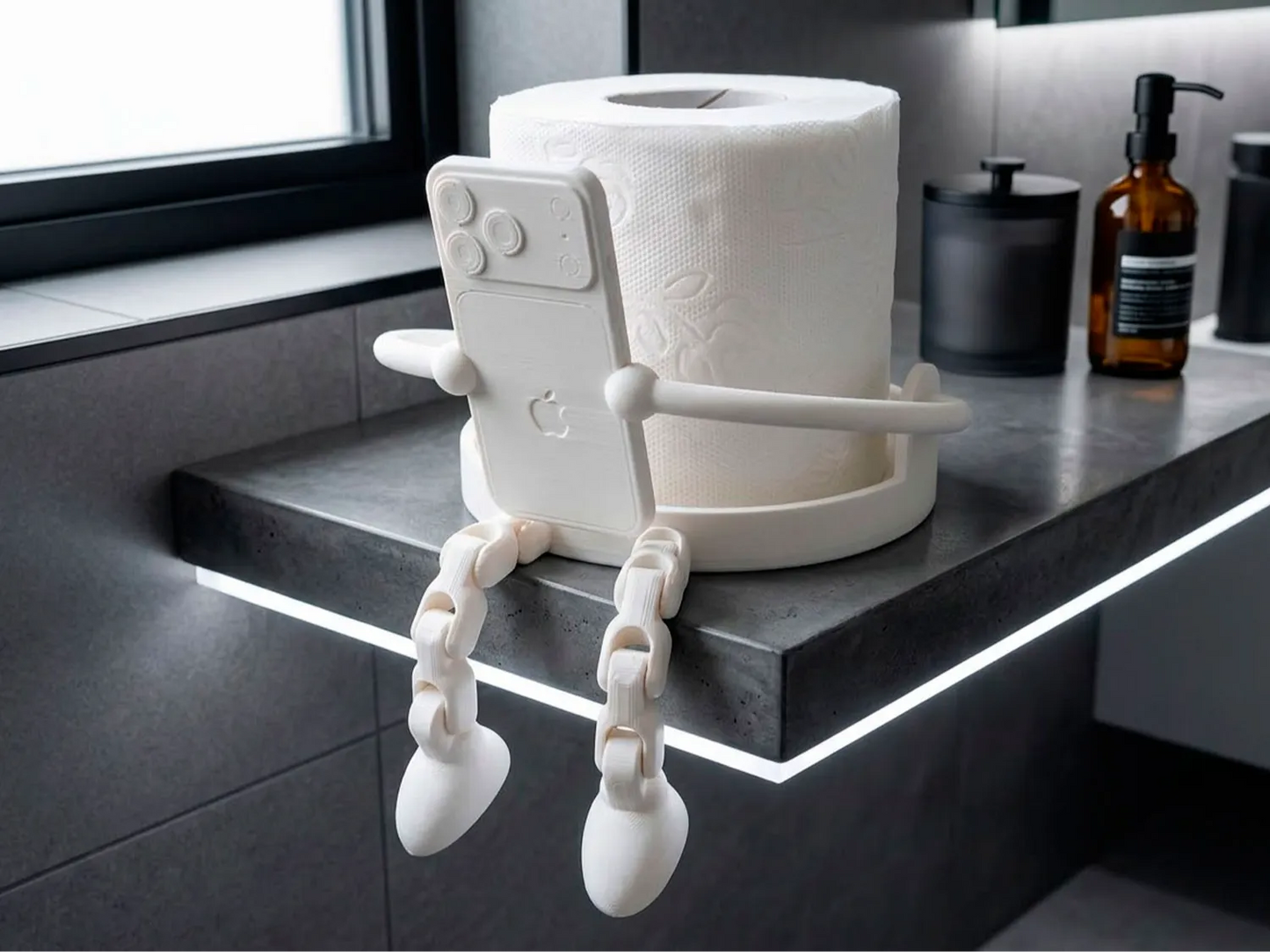 Phone Buddy Toilet Paper Holder