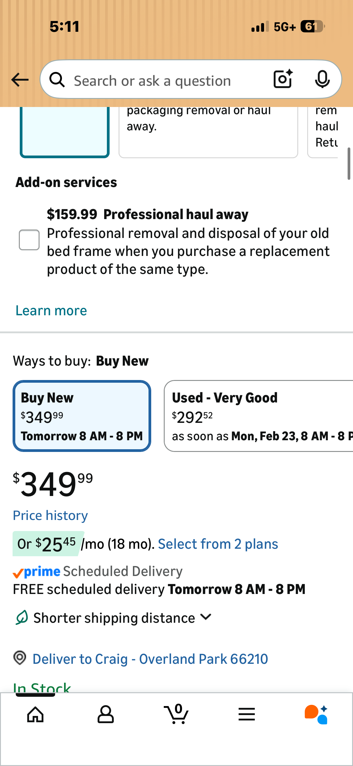 Lucid L150 Adjustable Base - Bed Frame with Head and Foot Incline - Wireless Remote Control - Premium Quiet Motor, Twin XL size, Charcoal (B1231)