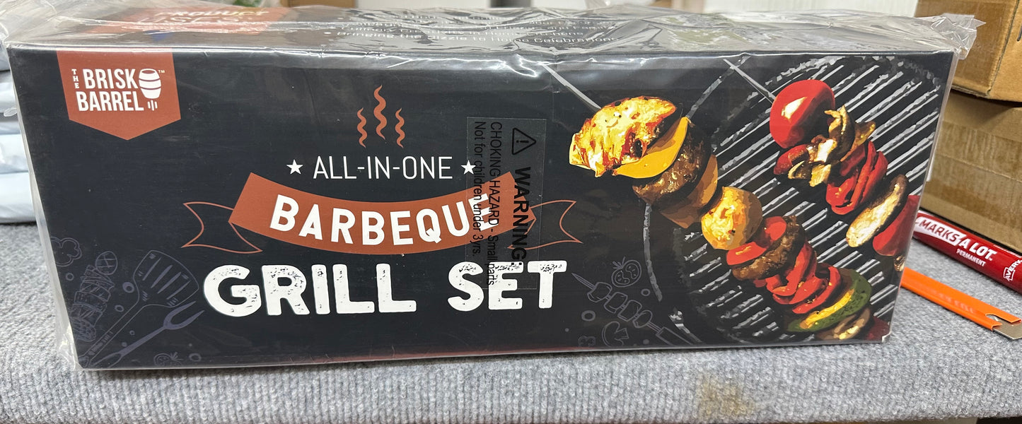 All In One Barbeque Grill Set