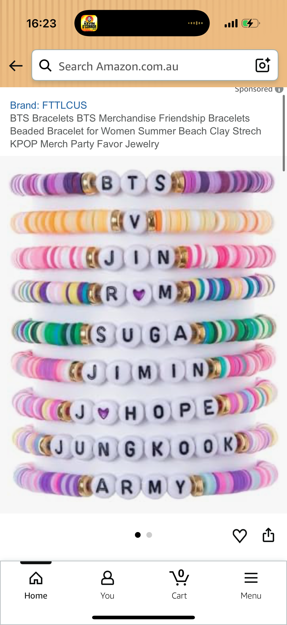 9 Piece BTS Friendship Bracelets