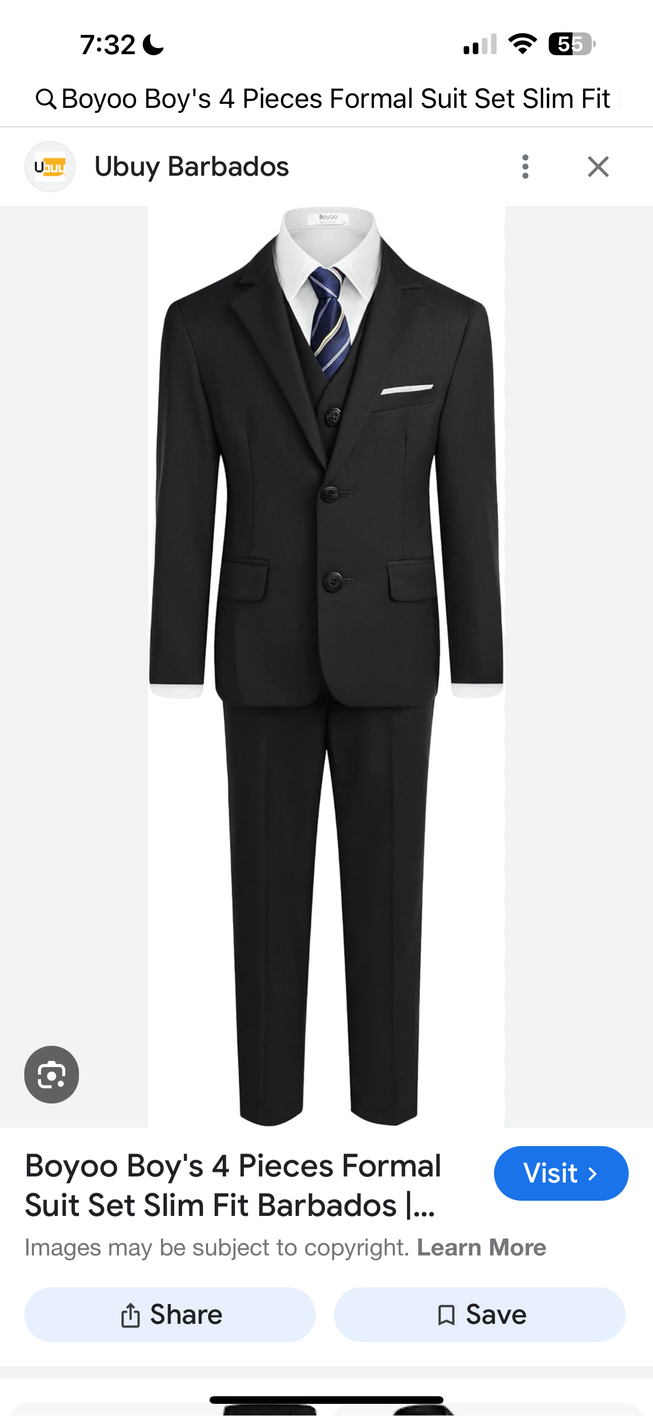 Boys 4-Piece Suit Set (5T)