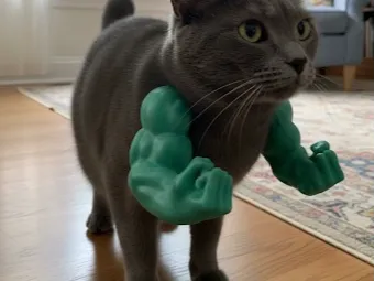 Cat Hulk Arms