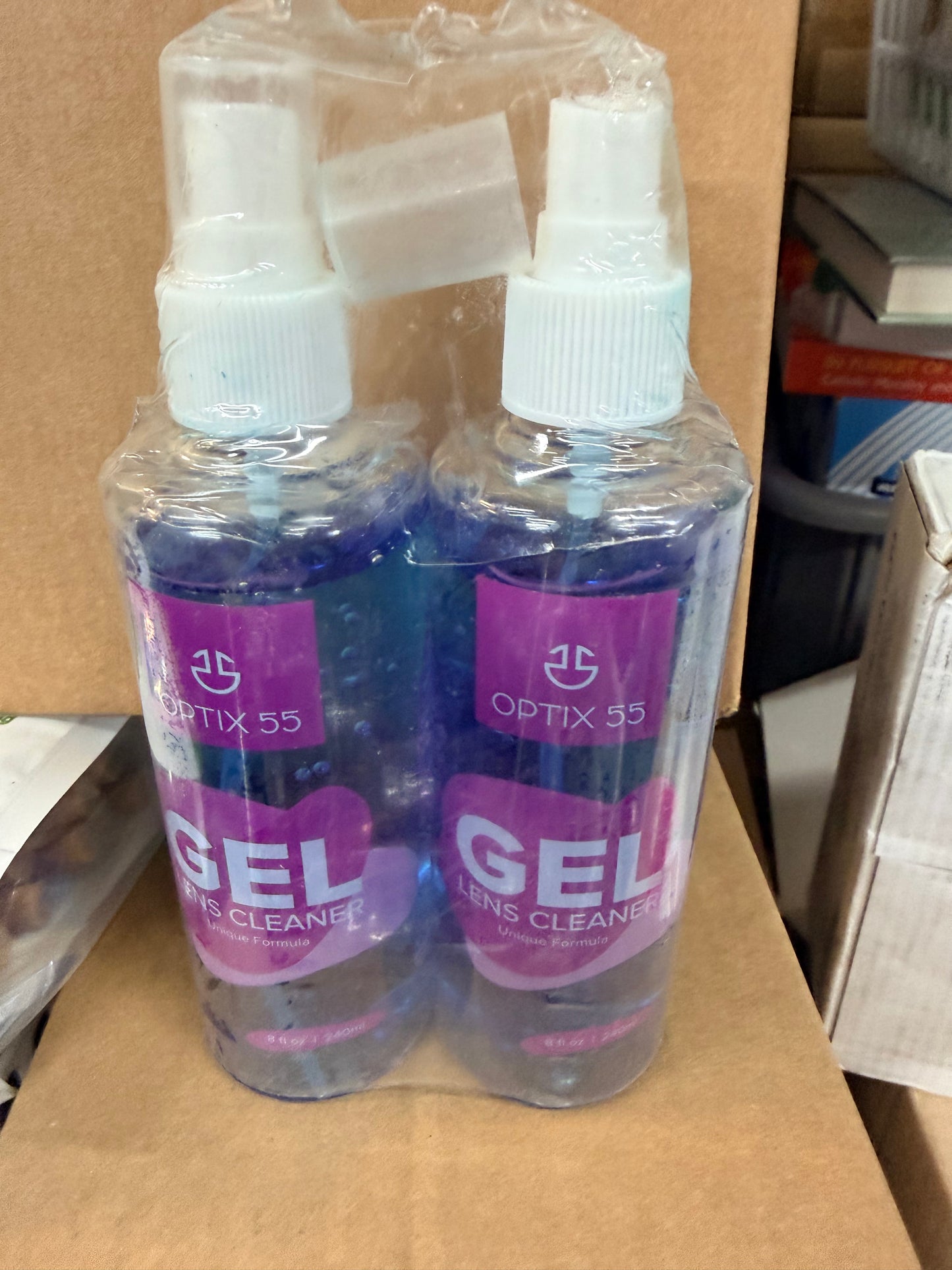 Gel Lens Eyeglass Sunglass Cleaner 2-Pack