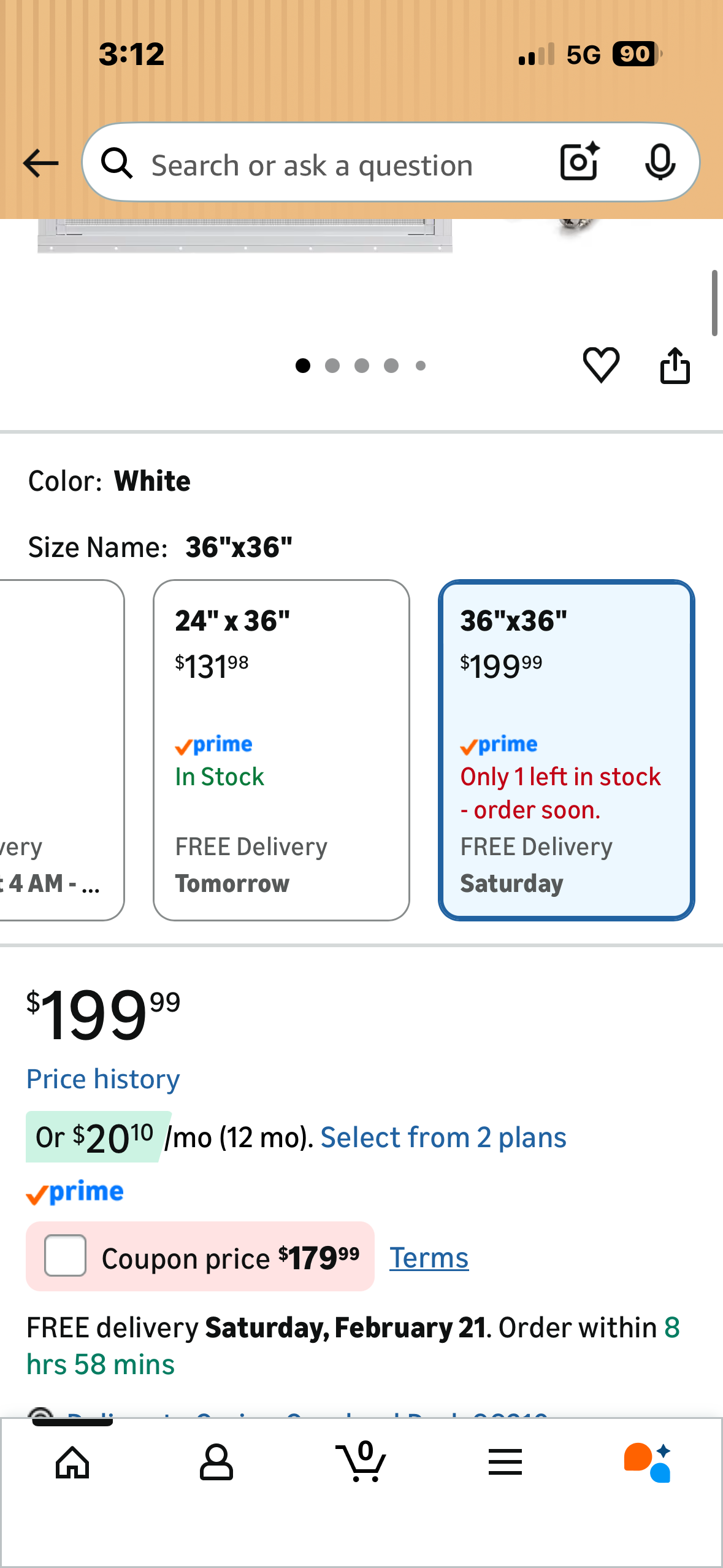 NeatiEase 2 Pack Shed Windows, 36" × 36" Flush Mount Window with Tempered Glass and Fiberglass Screen for Shed, Chicken Coop, Playhouse, Household, Garage G1022)