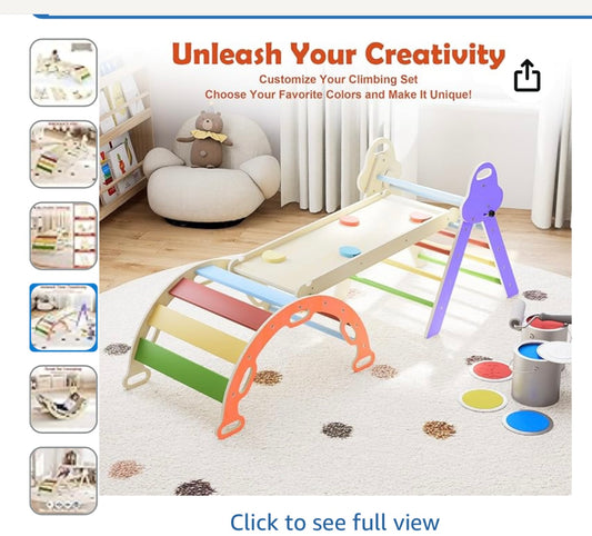 Climbing Wooden Toy