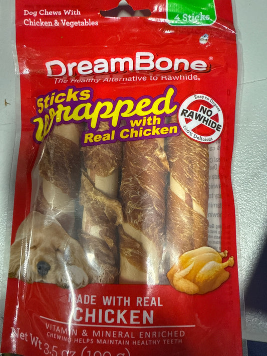 Dream Bone Sticks Wrapped