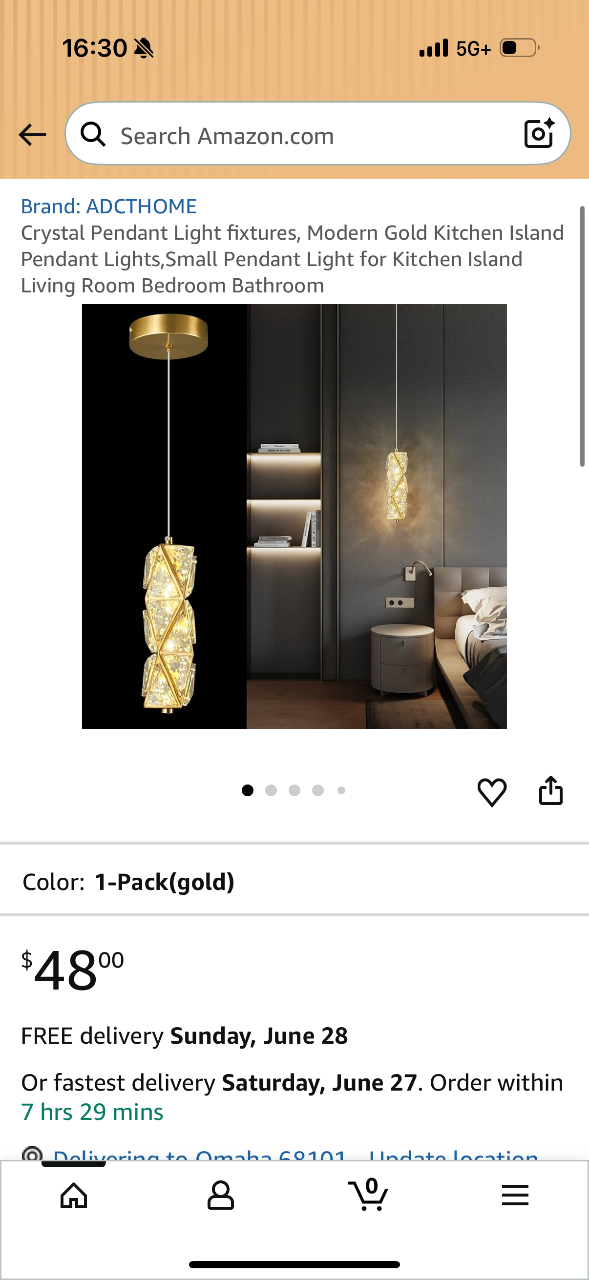 Crystal Pendant Light Fixtures