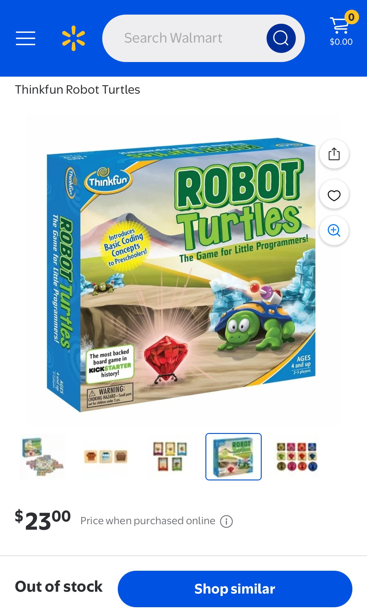 Thinkfun Robot Turtles Programming Game