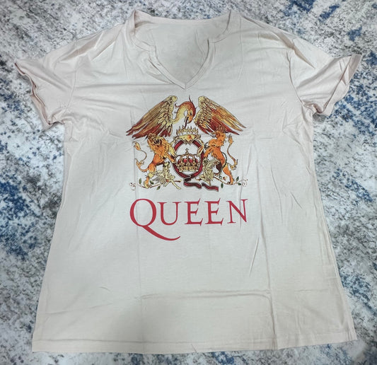 Women's Casual V-Neck T-Shirt (Size XL)