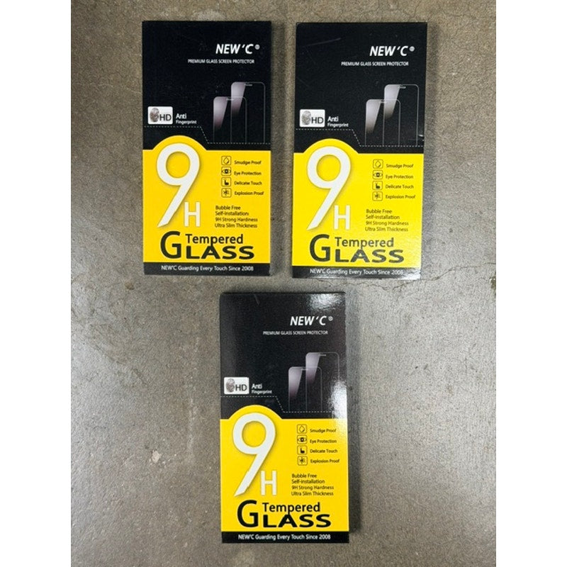 3-Packages Tempered Glass Screen Protectors For iPhone 16/15 (6.1")