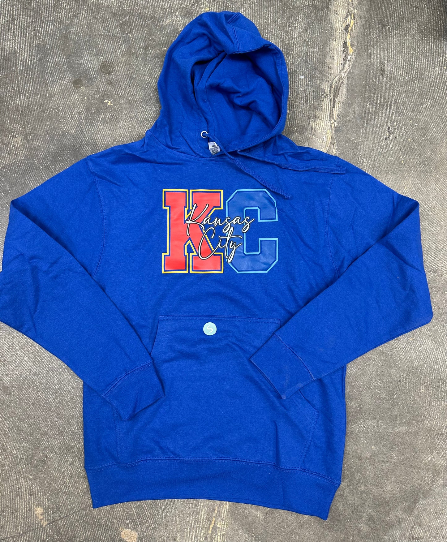 Royal Blue Kansas City Hoodie - Small
