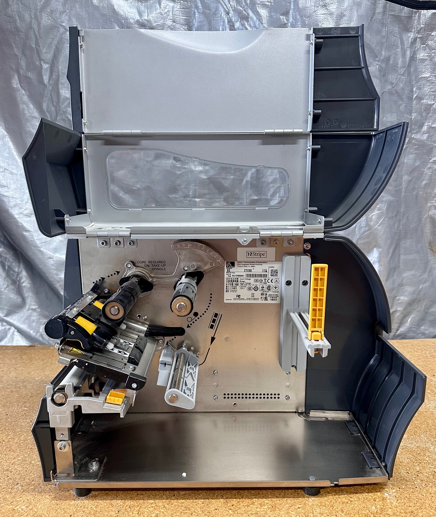 ZEBRA Technologies ZT230 Label Printer, Monochrome, Direct Thermal/Thermal Transfer (O367)