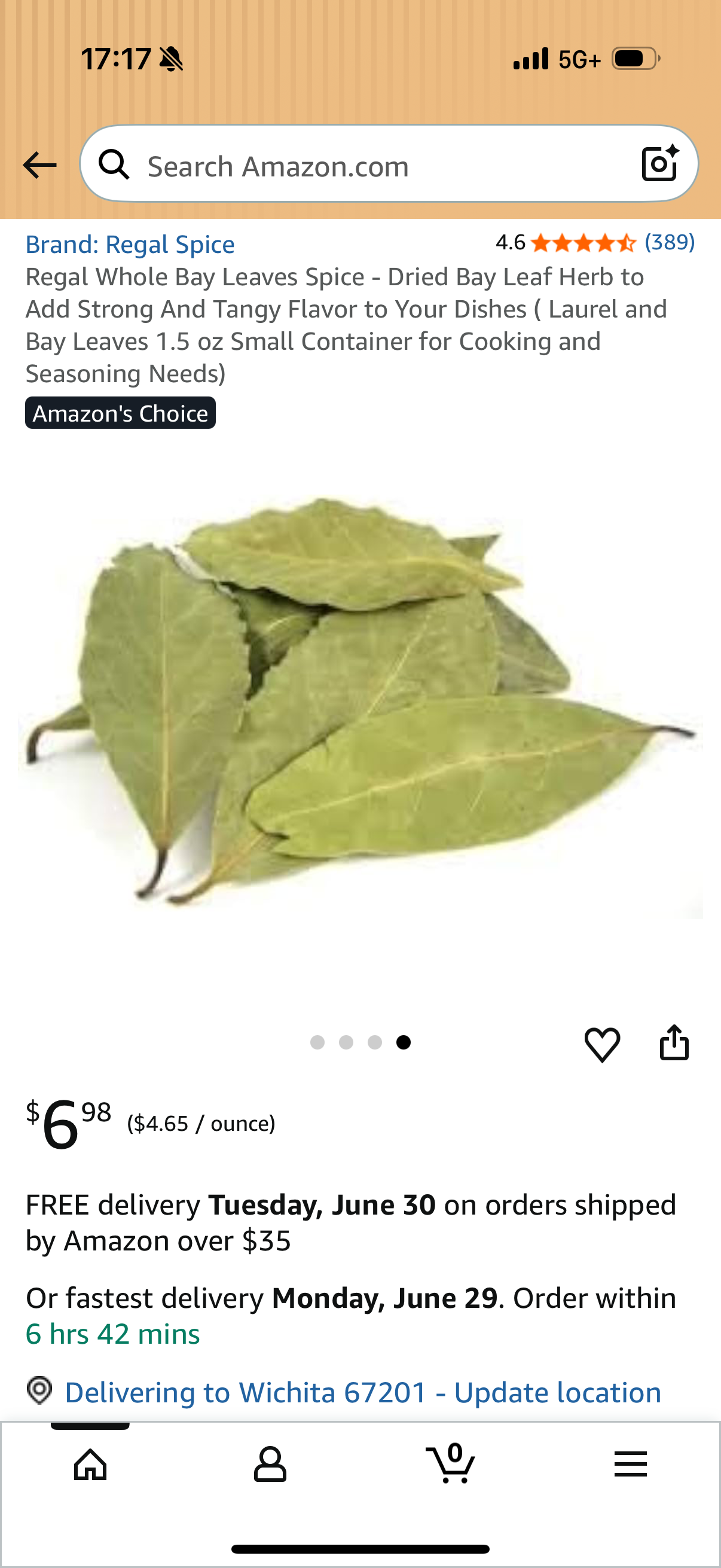 Regal Whole Bay Leaves Spice - Dried Bay Leaf Herb to Add Strong And Tangy Flavor to Your Dishes ( Laurel and Bay Leaves 1.5 oz Small Container for Cooking and Seasoning Needs) Best By: 6/24/2027
