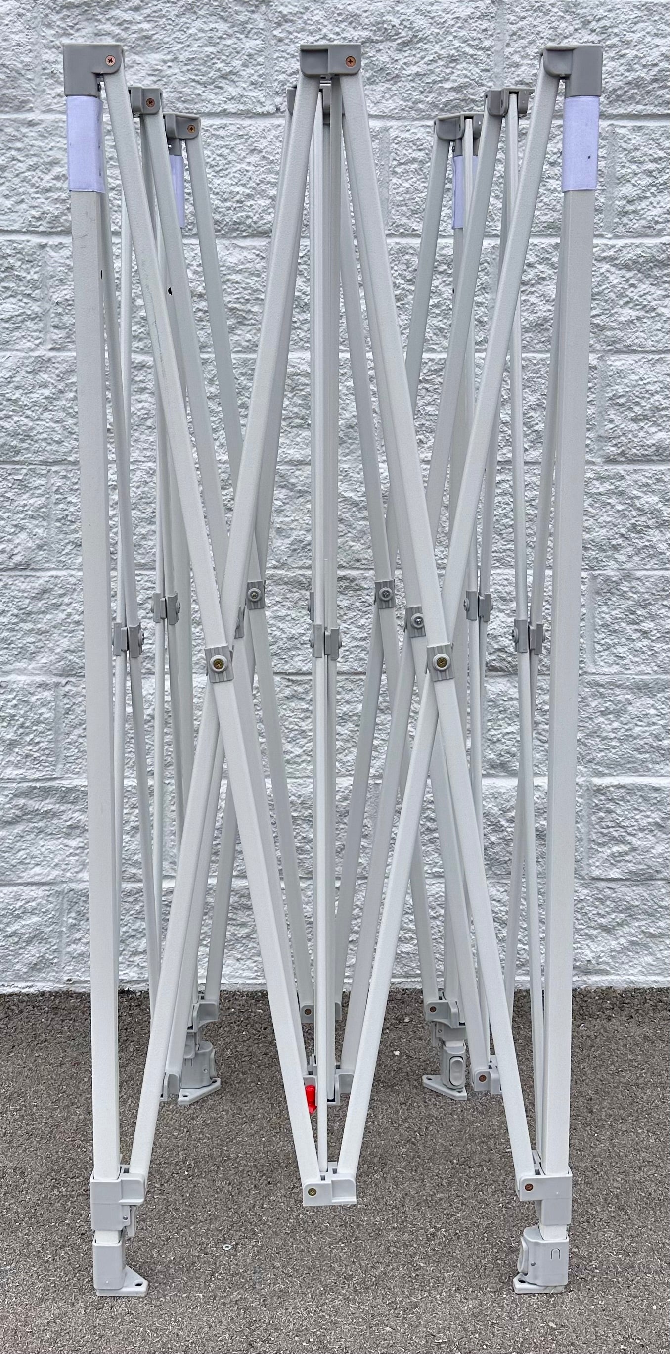 ABCCANOPY 10x10 Pop up Canopy Tent with Sidewalls and Awning, Outdoor Tent for Parties, Market, Commercial Events, WHITE (CP7)