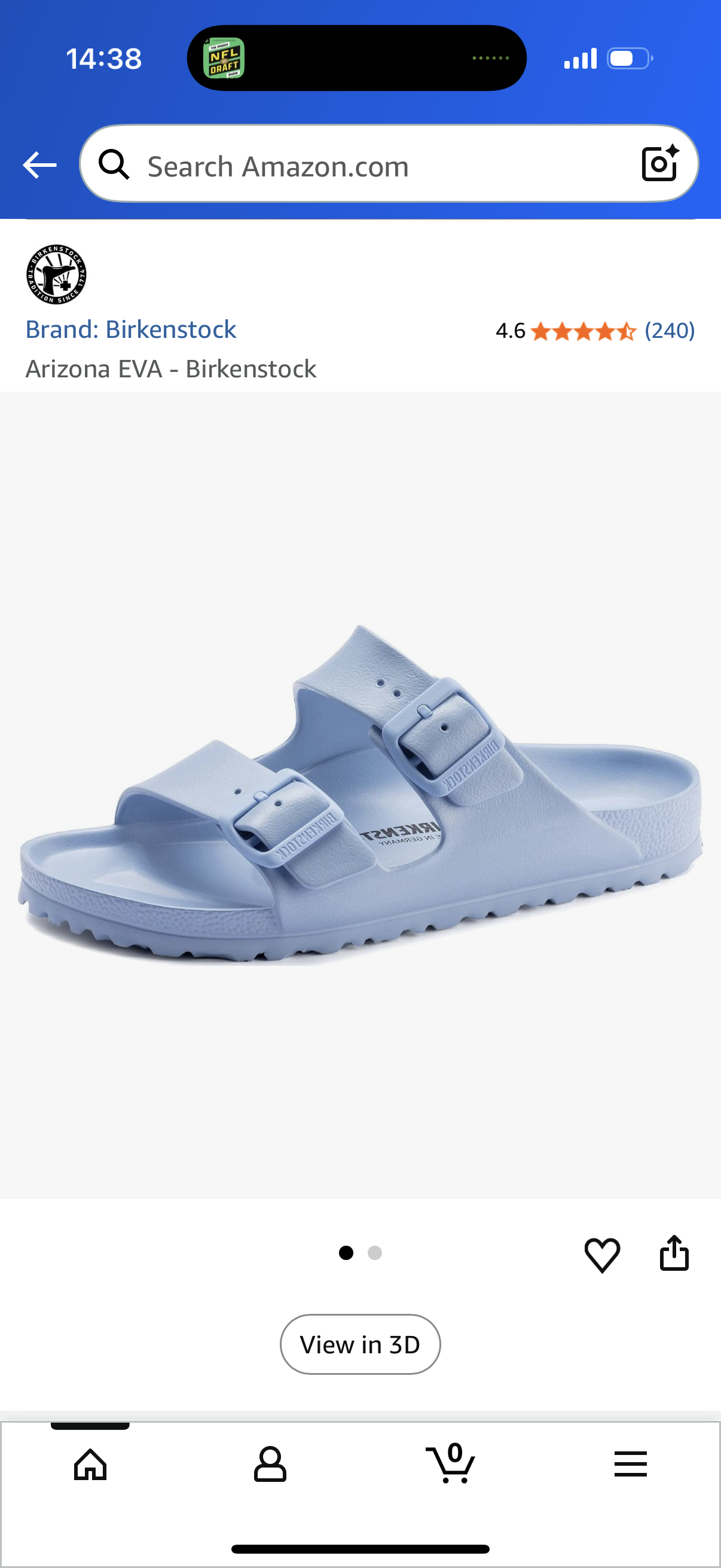 Arizona EVA - Birkenstock, Women’s Size 7