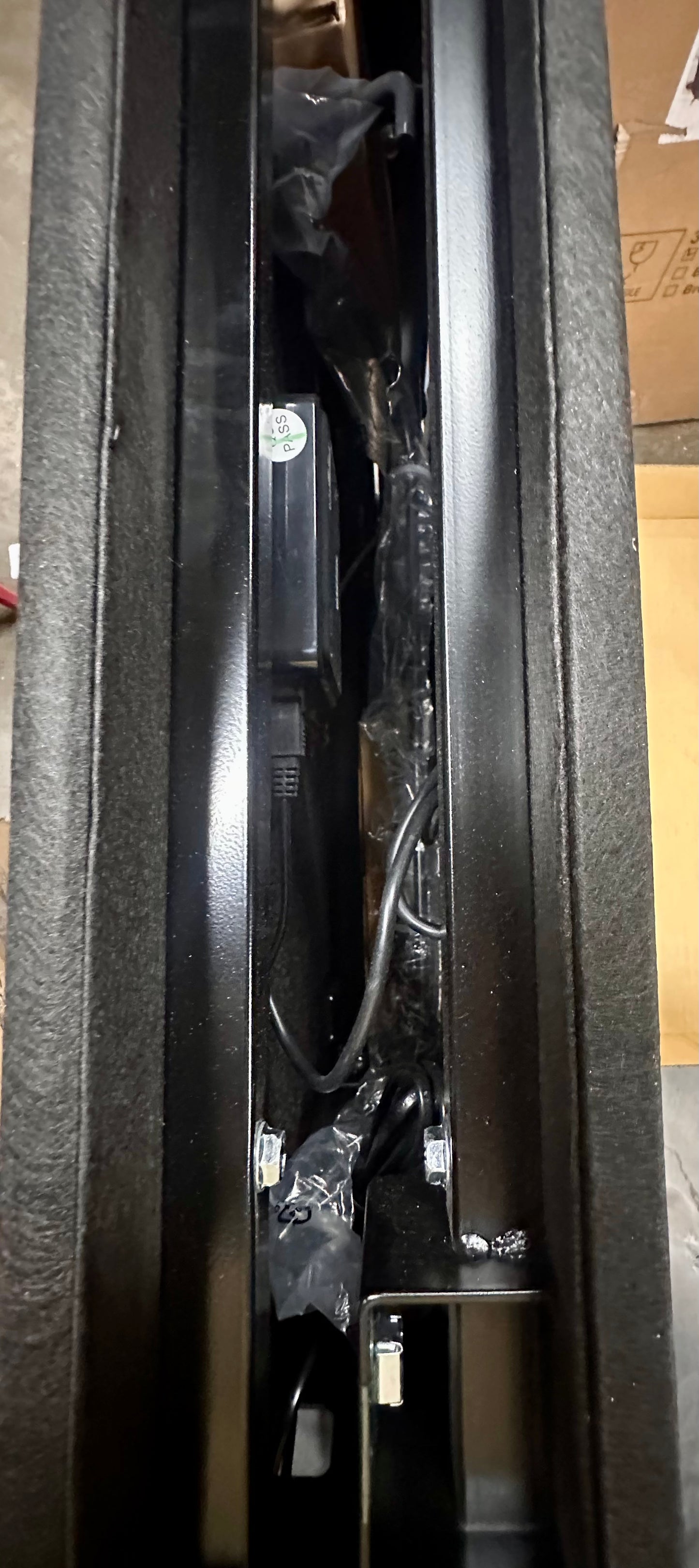 Lucid L150 Adjustable Base - Bed Frame with Head and Foot Incline - Wireless Remote Control - Premium Quiet Motor, Twin XL size, Charcoal (B1231)