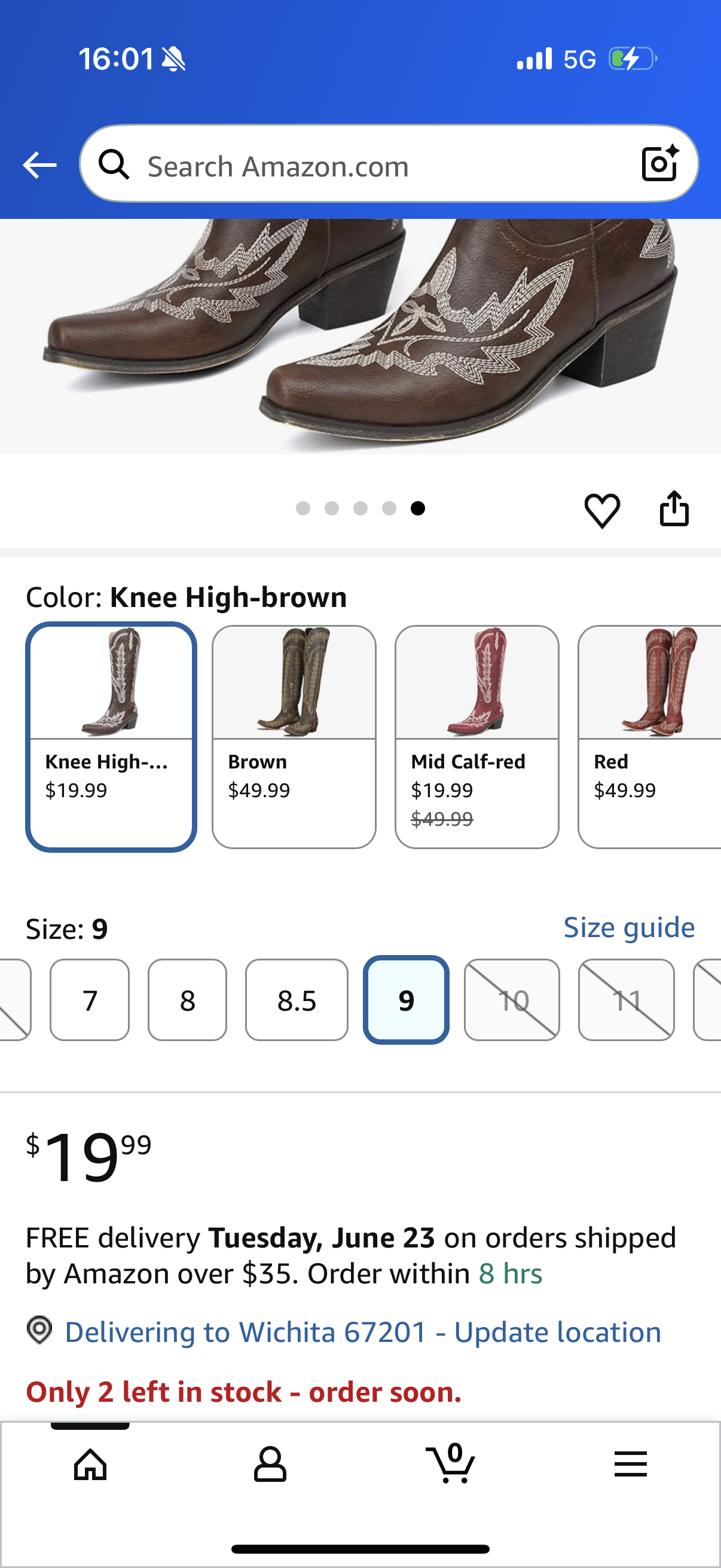 olomisa Over the Knee Cowboy Boots for Women Embroidery Cowgirl Boots Chunky Heel Side Zipper Boots Thigh High Western Boots Size 9