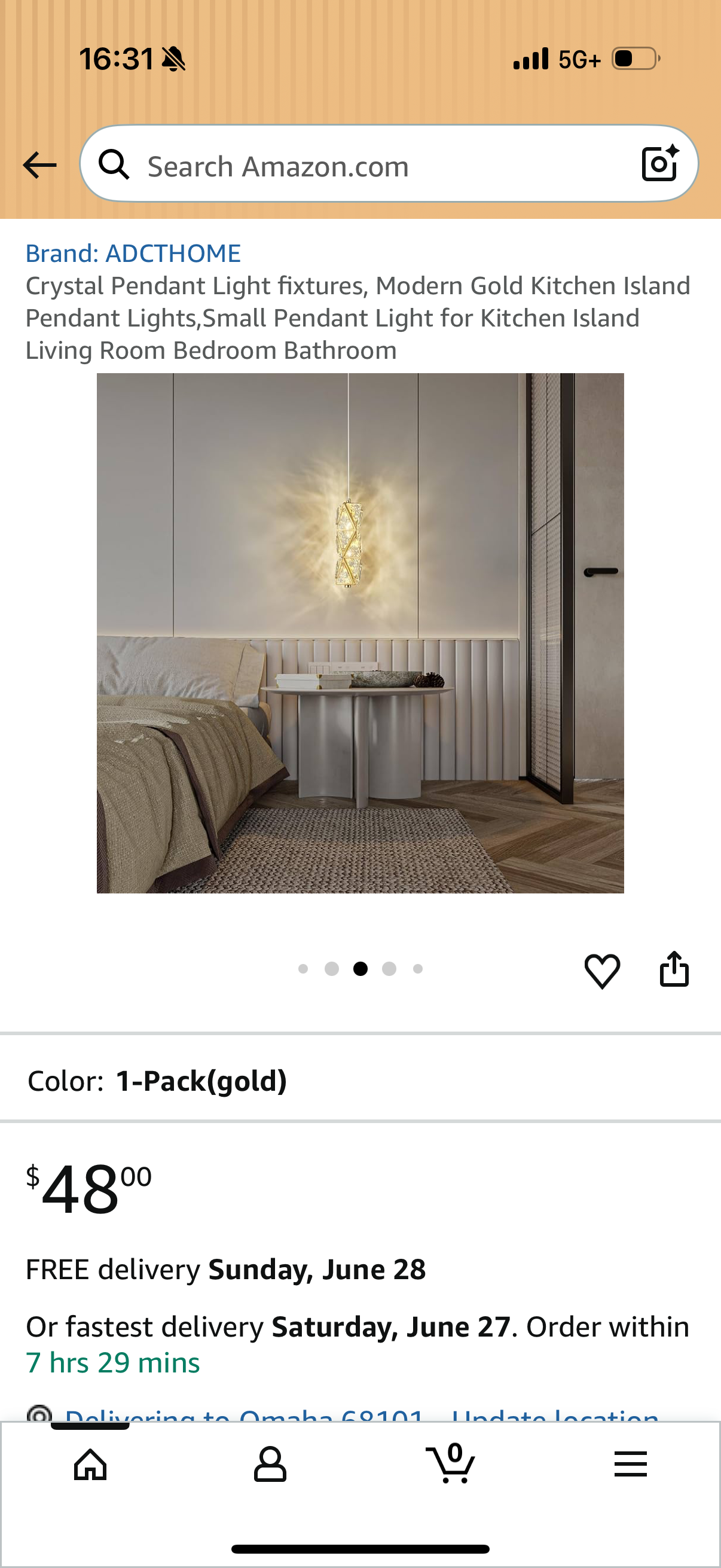 Crystal Pendant Light Fixtures