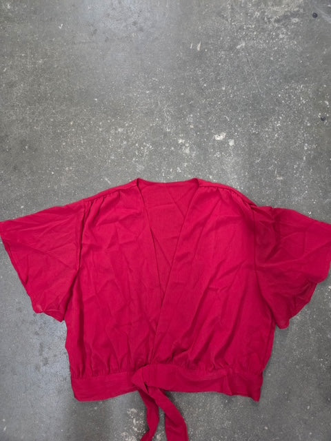 Red Women's Blouse (Small)