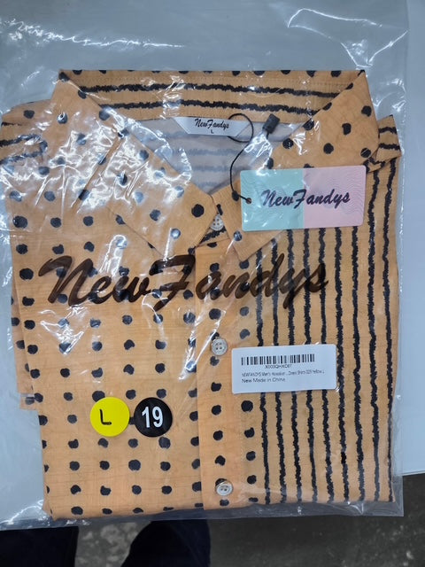 Men's Short Sleeve Shirt (Large)