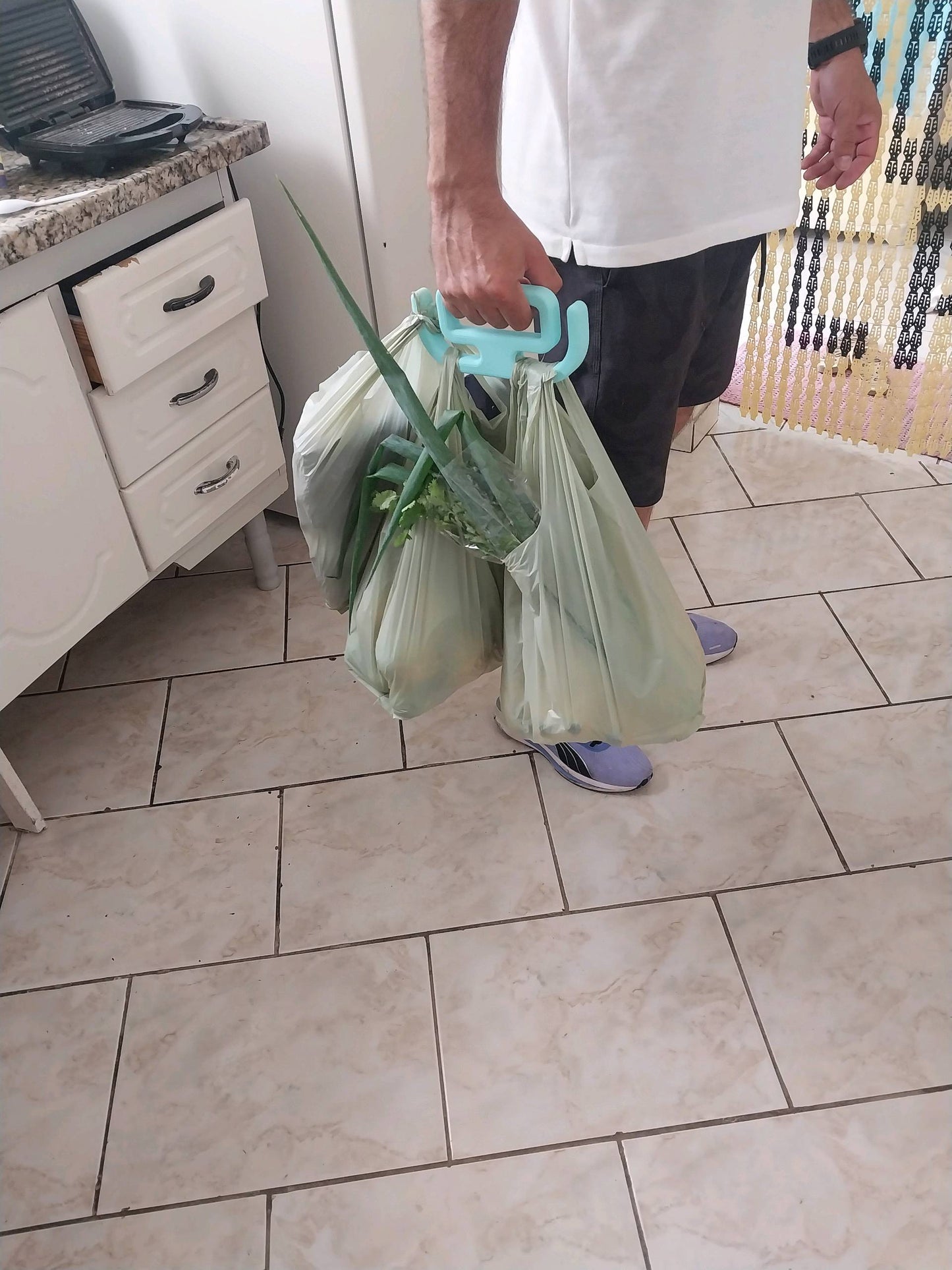 Large Sized Grocery Bag Holder (With & Without Aldi Tokens)