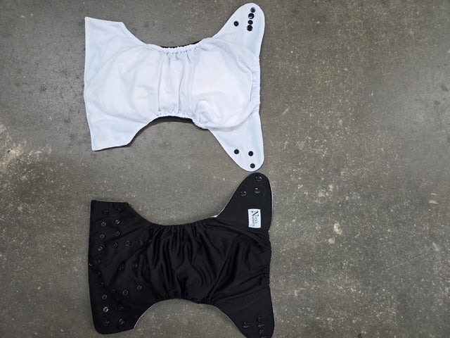 Nora's Nursery Cloth Diapers 5-Pack Adjustable One Size