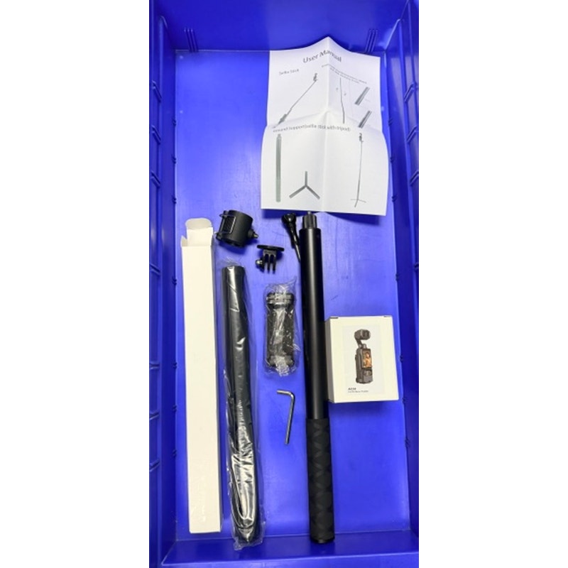 Pellking Monopod For Osmo Pocket Selfie Stick With Phone Holder & Tripod