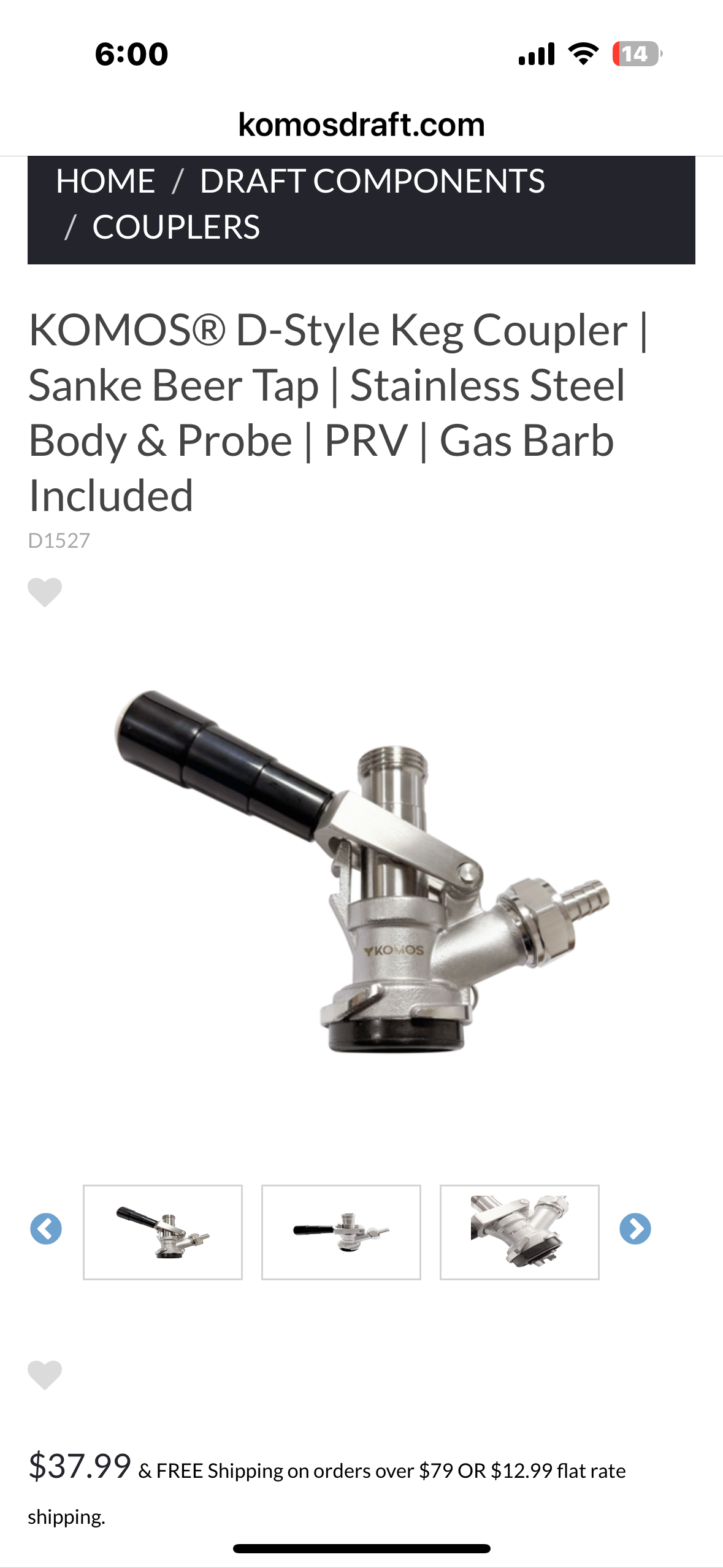 KOMOS Kegerator KG401 (R752)