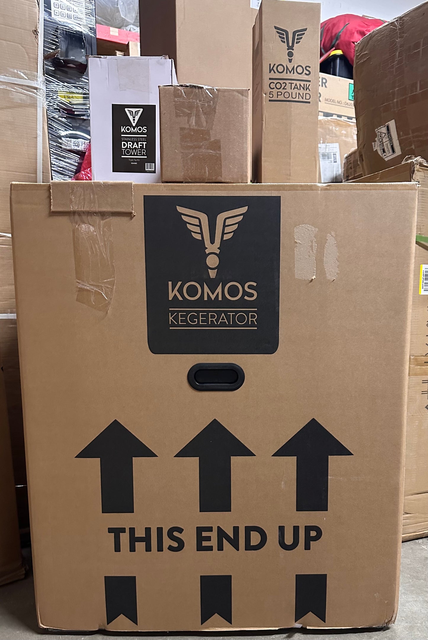 KOMOS Kegerator KG401 (R752)