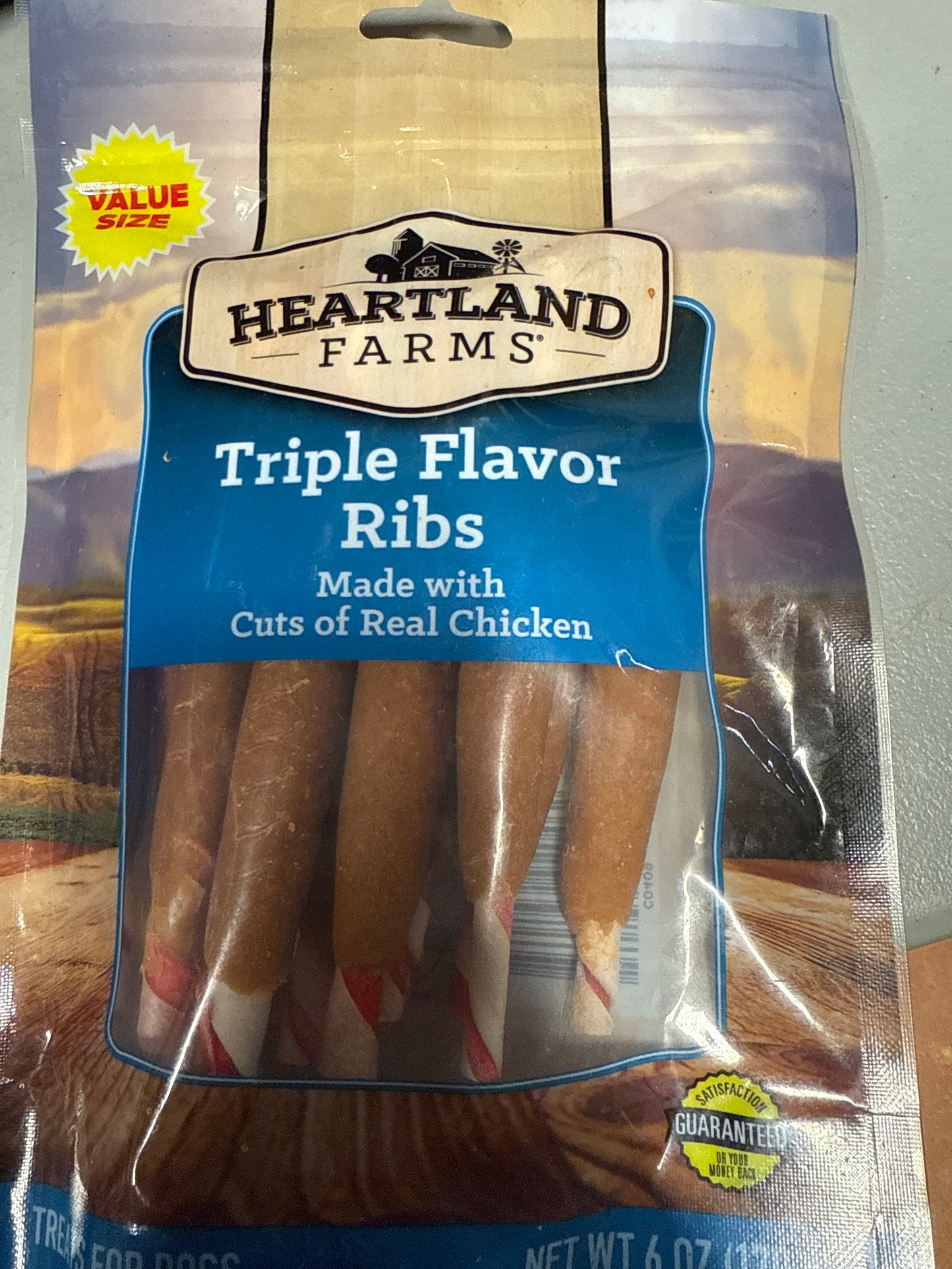 Heartland Farm Triple Flavor Ribs 6oz