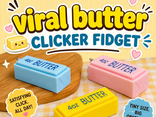 Butter Stick Clicker/Clicky Fidget