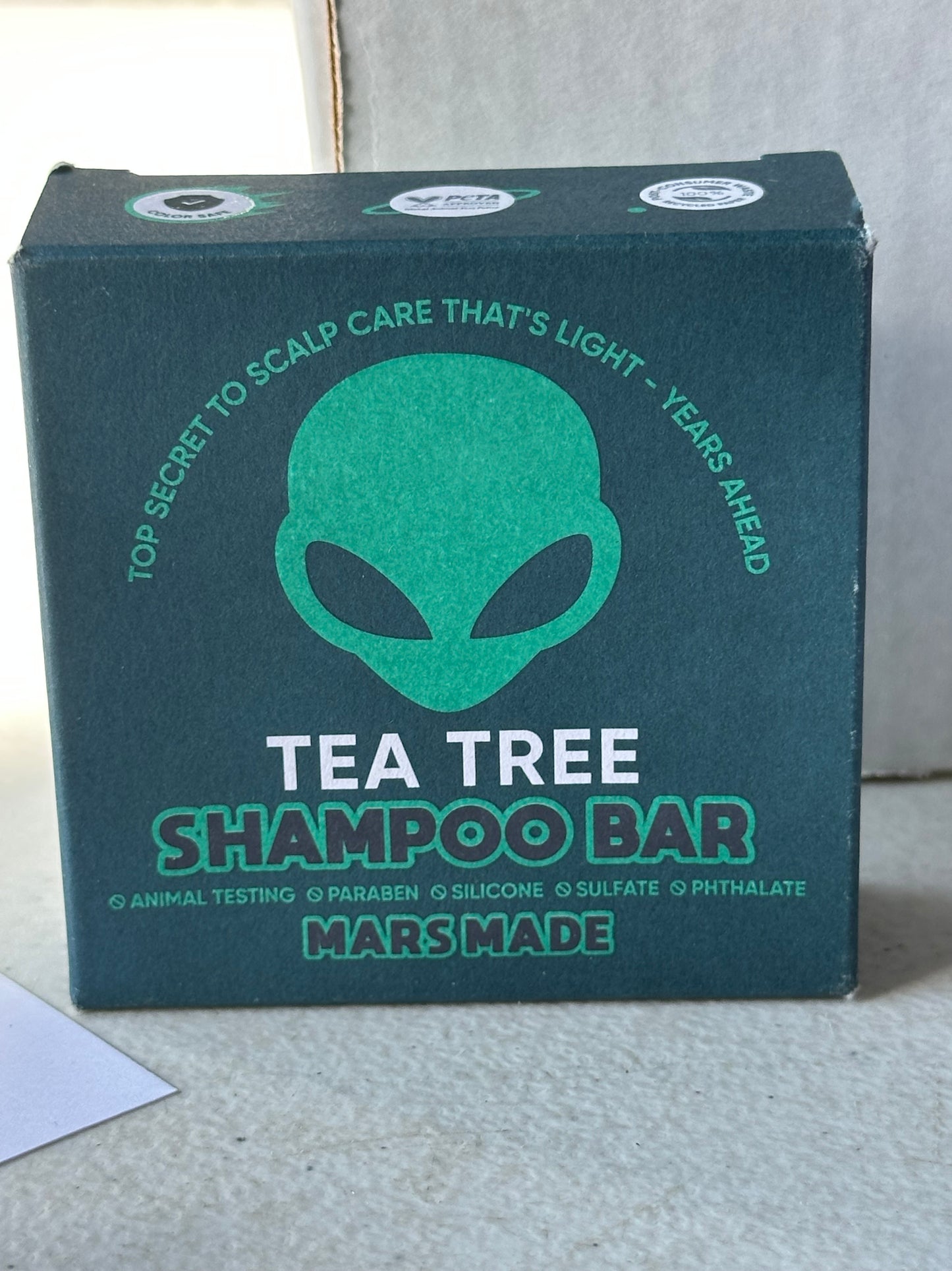 Mars Made Tee Tree Shampoo Bar