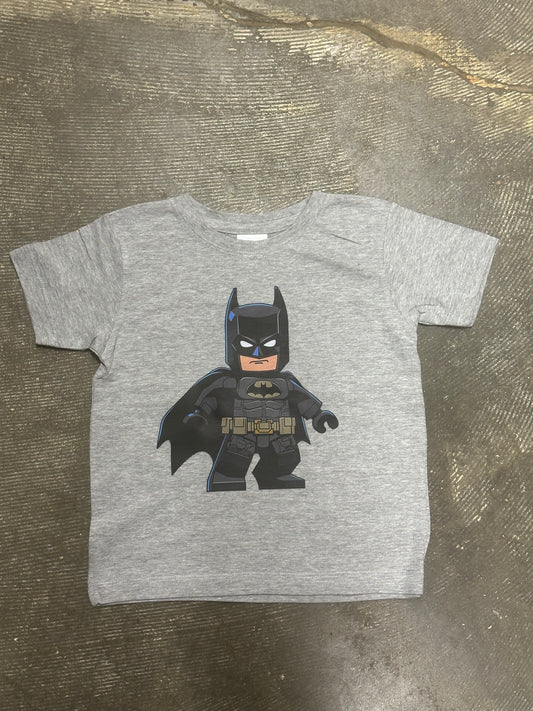 Lego Batman Toddler T-Shirt Heather Gray, 2T