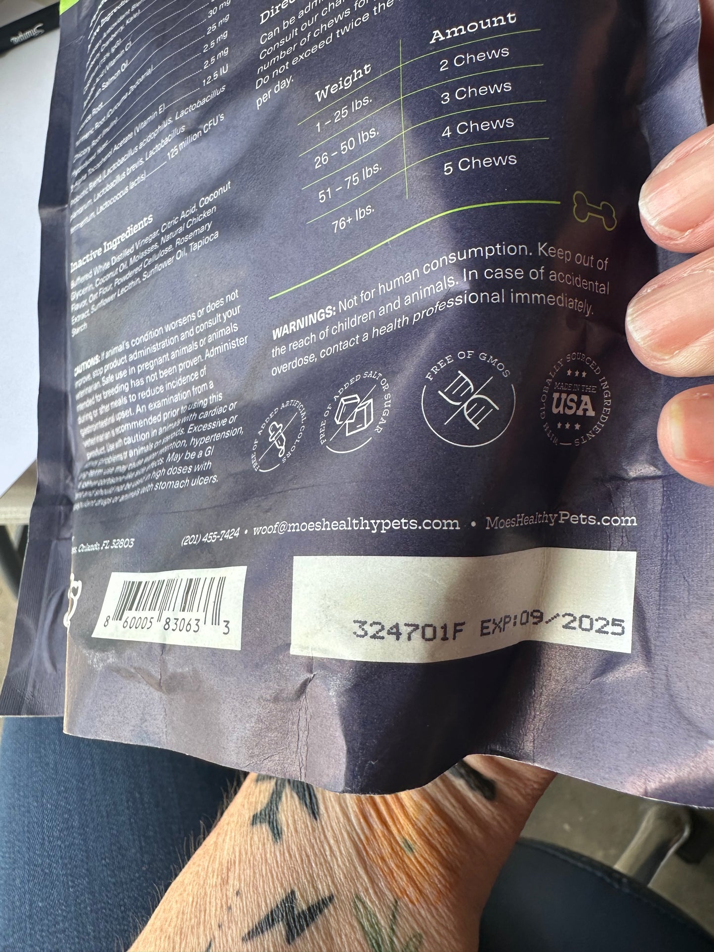 Moe's Dog Chews
