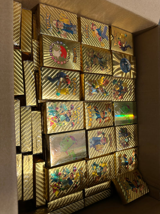 25 Packs Randomly Selected Gold Cards