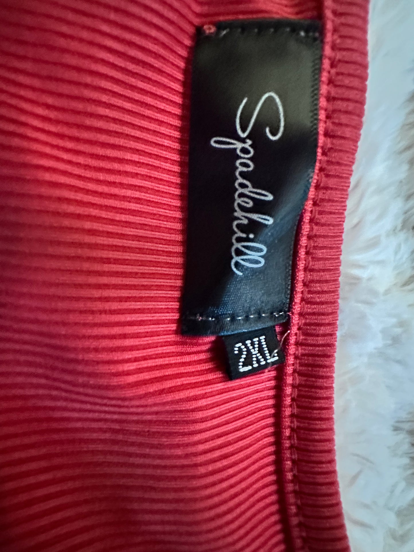 Women's V Neck 3/4 Sleeve Top, Casual Basic Tees (Size 2XL)