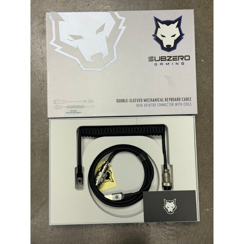 Subzero Gaming Double-Sleeved Mechanical Keyboard Cable