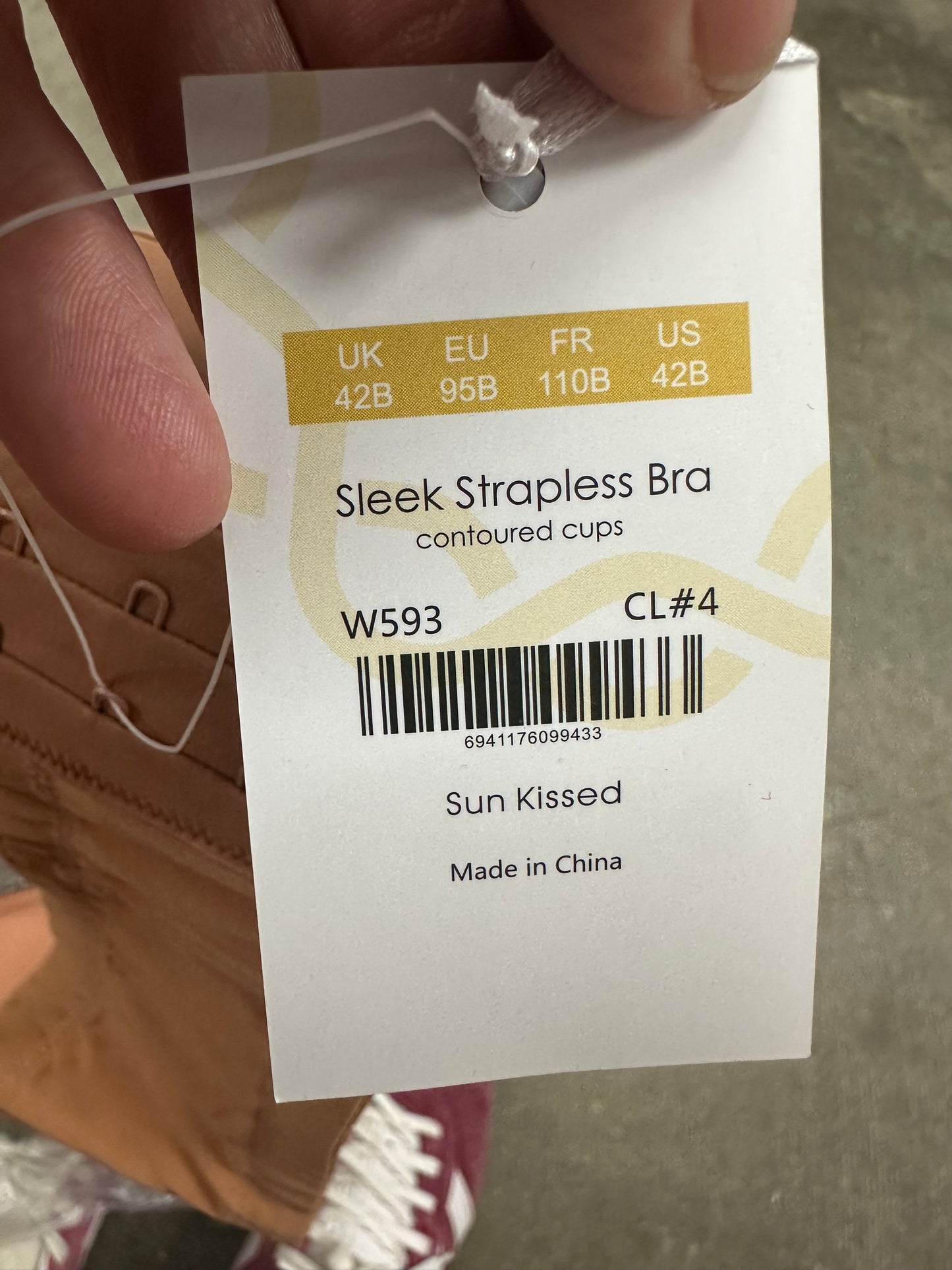 Strapless Bra (42B)