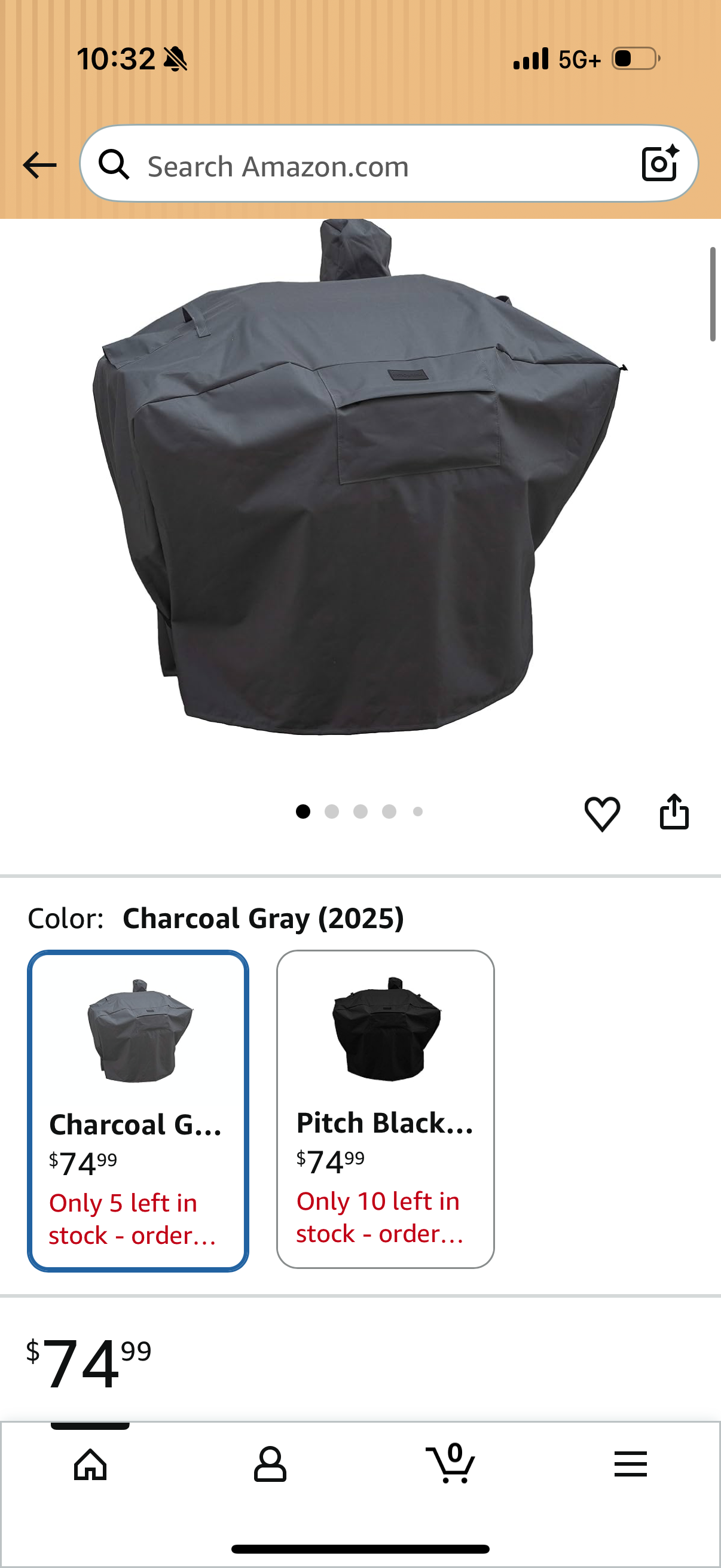 Grill Cover Replacement for Camp Chef Woodwind, DLX, SmokePro, All 24" Pellet Grills - Upgraded Sun-Fade Resist, Color, and Fit for New Side Accessories